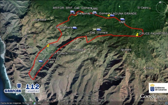 Waldbrand La Gomera – Offizielle Mitteilung Tourismusbehörde La Gomera