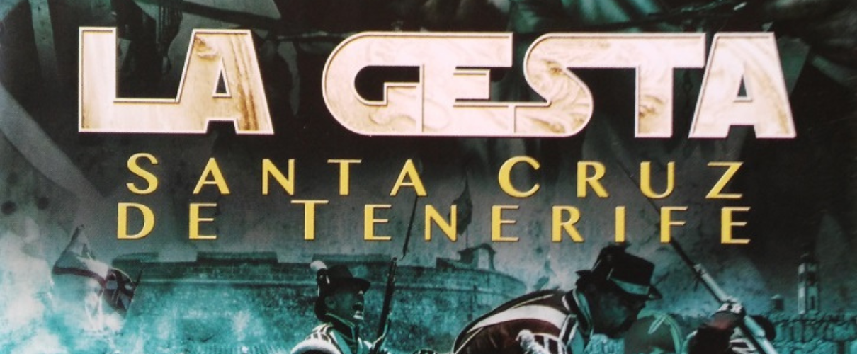 Nachstellung der Schlacht bekannt als La Gesta am 25 Juli