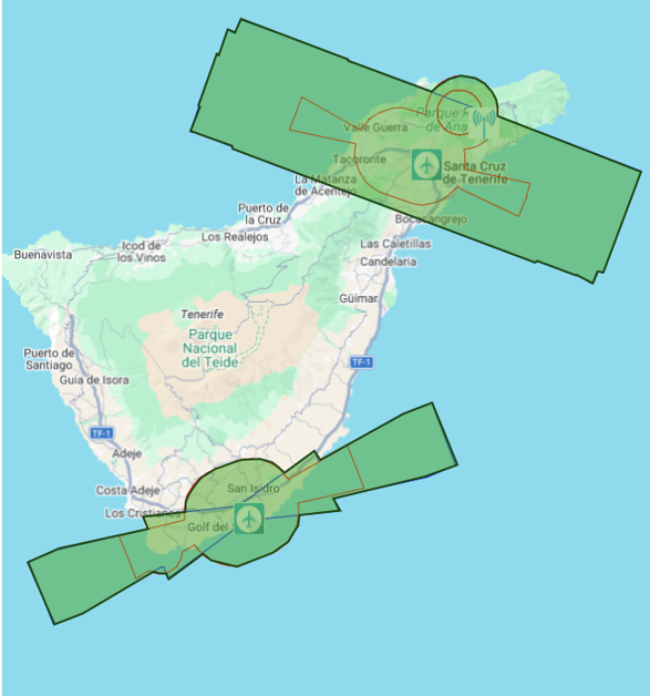 area del aeropuerto