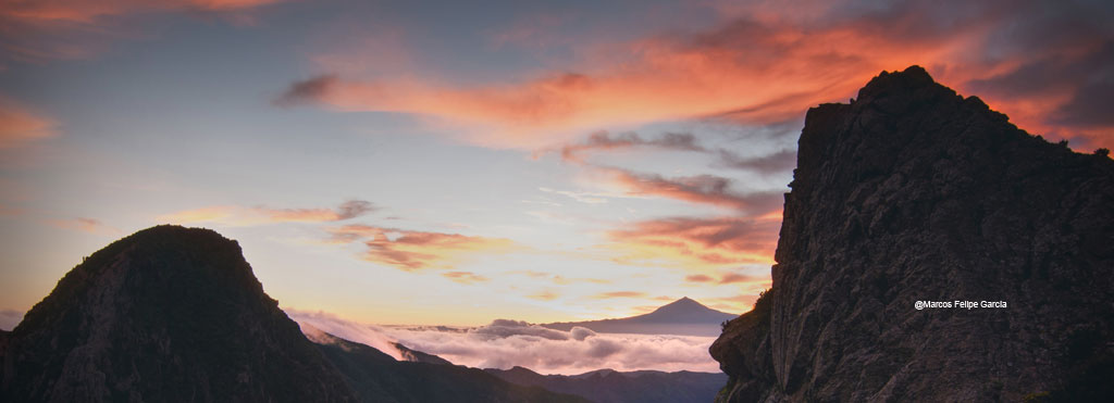 El Teide (Blick von La Gomera aus)