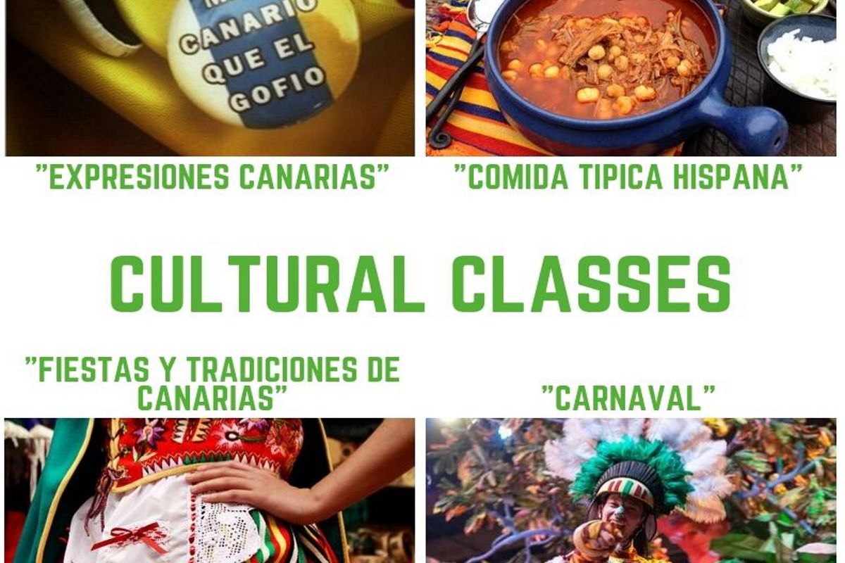 Kulturelle Klassen Teneriffa: Kanarische Ausdrücke, typische Speisen, Feste und Karneval.