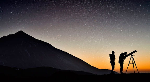 Observación de estrellas